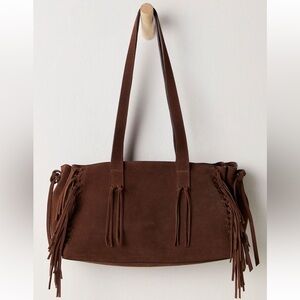 Free People Wren East West Bag | Suede Fringe Bag
